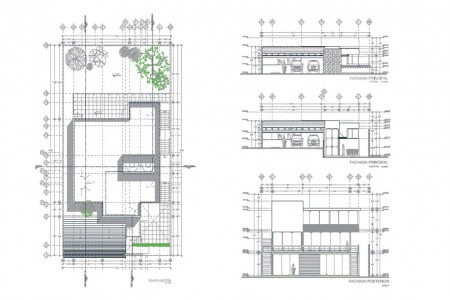 Casa Esmeralda ( Fachadas Arquitectónicas)